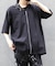 椿テーラー襟ＺＩＰシャツ