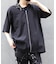 椿テーラー襟ＺＩＰシャツ