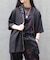椿テーラー襟ＺＩＰシャツ