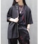 椿テーラー襟ＺＩＰシャツ