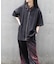 椿テーラー襟ＺＩＰシャツ
