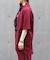 椿テーラー襟ＺＩＰシャツ