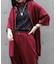 椿テーラー襟ＺＩＰシャツ