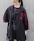 彼岸花刺繍半袖Ｔシャツ