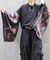 和ネオンプリント和袖シャツ