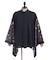 和面プリント和袖シャツ