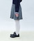 ストーン付きプリーツスカパン
