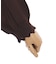 袖先透かし編みハイネックプルオーバー