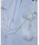雪薔薇モチーフ襟クリップ