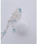 雪薔薇モチーフ襟クリップ