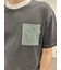 メンズスティッチポケット半袖Tシャツ