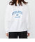 カレッジプリントTシャツ 長袖
