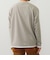 フェイクレイヤード 長袖Tシャツ