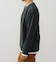 フェイクレイヤード 長袖Tシャツ