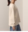 長袖 ワンポイント刺繍 Tシャツ