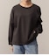長袖 ワンポイント刺繍 Tシャツ
