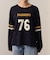 長袖 ナンバリング フットボールTシャツ