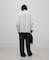 Vネックコットンシャツ