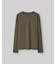 オーガニックコットンのストラクチャTシャツ