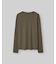 オーガニックコットンのストラクチャTシャツ