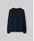 ネイビーブルーコットンニット