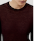 メリノウール クルーネックニット