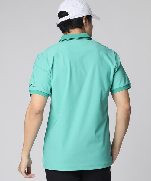 GOLF]WAVE リサイクルストレッチメッシュ ポロシャツ｜サイコバニーの 