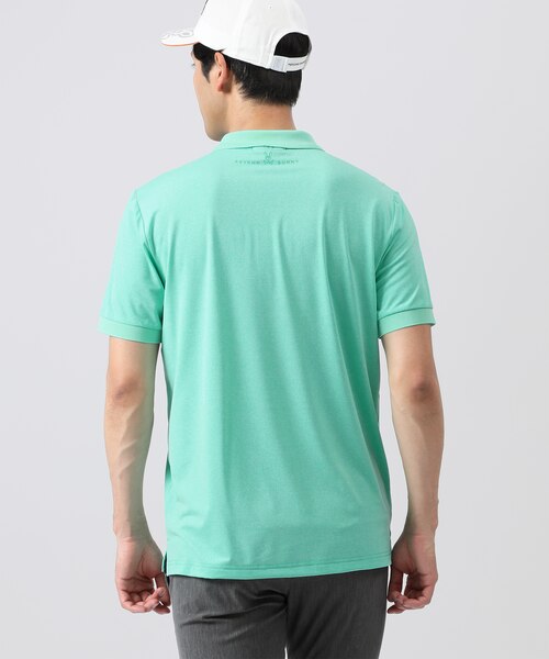 GOLF] WAVY CHECK ビッグロゴ 半袖 ポロシャツ｜サイコバニーの