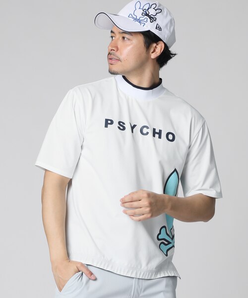 GOLF]PRIMEFLEX リラックスフィット モックネック Tシャツ｜サイコ