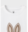 TONE シルエットバニー 　Tシャツ
