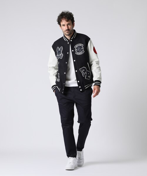 SKOOKUM × Psycho Bunny アワードジャケット｜サイコバニーの