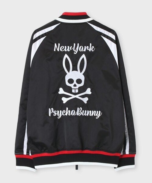 最終値下げ　SKOOKUM × PsychoBunny バニーロゴ スカジャン SKOOKUM × PsychoBunny コンビネーションバニー スカジャン｜サイコ