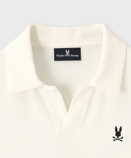 ジョーゼットジャージー スキッパーポロシャツ｜サイコバニーの