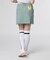 [GOLF] [WOMEN]2WAYストレッチツイル ボックスプリーツ 　スカート