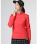 [GOLF][WOMEN]ハーフジップ 　長袖モックネック