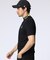 [GOLF]ラバーロゴ 半袖モックネックTシャツ