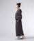 [WOMEN]フーデッド ロングワンピース