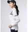 [GOLF][WOMEN]ラインスリーブロゴ　 モックネックＴシャツ
