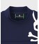 [GOLF]ラインスリーブロゴ　 モックネックＴシャツ