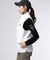 [GOLF][WOMEN]総柄フォントロゴ　　リバーシブルベスト