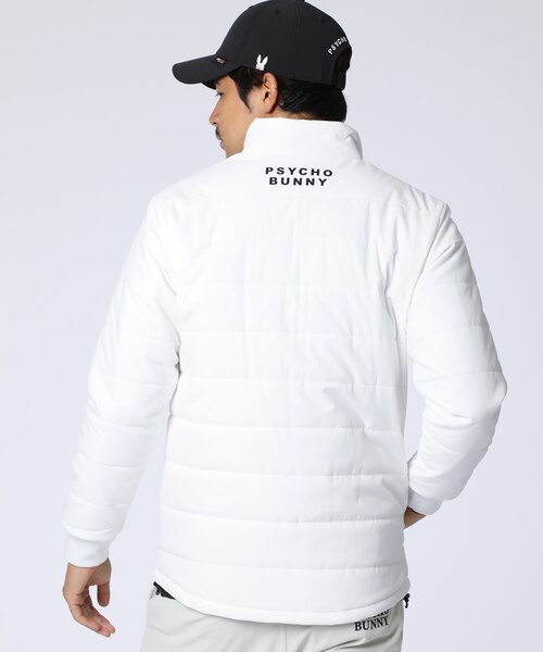 GOLF]総柄フォントロゴ リバーシブルブルゾン｜サイコバニーの