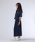[WOMEN]キーネック 　ブラウジングワンピース
