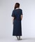 [WOMEN]キーネック 　ブラウジングワンピース