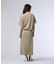 [WOMEN]キーネック 　ブラウジングワンピース