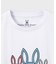 グラデーションBUNNY 　エンブロイダリーTシャツ