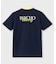 [GOLF]コントラストシグネチャーロゴ　 モックネックＴシャツ