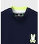 [GOLF]コントラストシグネチャーロゴ　 モックネックＴシャツ
