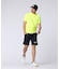 [GOLF]コントラストシグネチャーロゴ　 モックネックＴシャツ