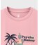 トロピカル アートワーク ピマコットンTシャツ