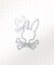 [GOLF] DotAirアウトライン2BUNNY 　総柄ポロシャツ